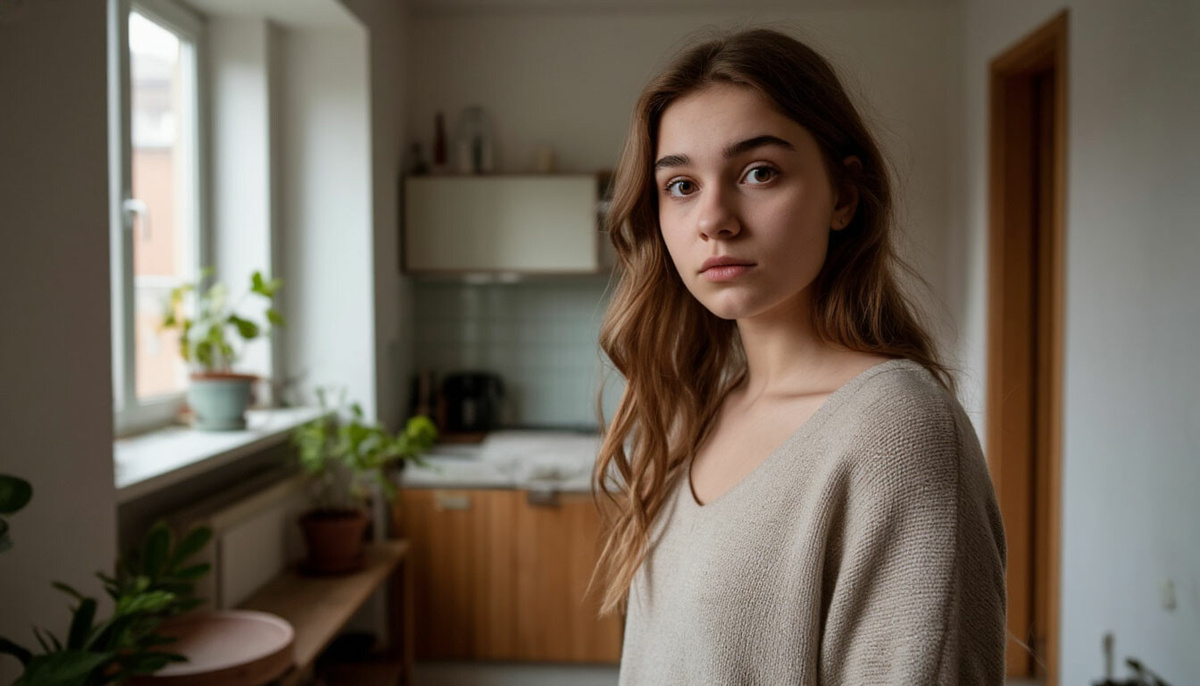 У нее тонкая душевная организация.
